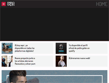 Tablet Screenshot of pablogalanmusic.com